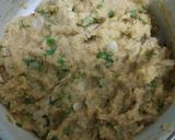 A picture of step 1 of Lauki k kabab (bottlegourd).