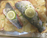 Foto del paso 8 de la receta: Llobarro relleno al horno (lubina)