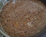 A picture of step 3 of Imli chutney.