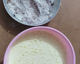 A picture of step 5 of Black Forest cake.