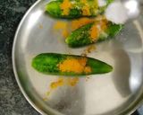 A picture of step 1 of Karela kabab (bittergourd kabab).