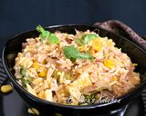 A picture of step 10 of Sweet Corn Egg Fried Rice.