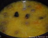 A picture of step 10 of Azerbaijani fruit soup (Ash-e Meveh).
