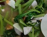 Foto langkah ke 8 dari resep Saute spinach with salted egg (Chinese Recipe).