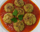 Foto del paso 9 de la receta: Albóndigas de calabacín con salsa de tomate casero