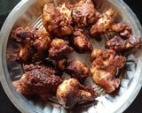 A picture of step 3 of Cauliflower fry.