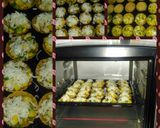 A picture of step 2 of Cheesy Corn Canapés.