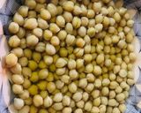 A picture of step 1 of Spicy chaat.