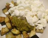 Pesto, aubergine and mozzarella pie recipe step 2 photo