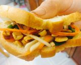 Hình bước làm 15 của món Bánh mì hấp cho các cháu