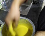 A picture of step 2 of Khaman Dhokla.