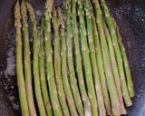 A picture of step 1 of A Quick Garlic Buttered Asparagus side dish. 😁.