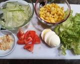 Pasta Salad with Sesame Dressing langkah memasak 1 foto