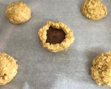 A picture of step 7 of Nutella Stuffed Oatmeal Cookies.