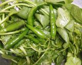 A picture of step 4 of Green Chicken Curry with Nigella seeds.