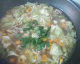 Foto langkah ke 8 dari resep Sop Sapi Makaroni.