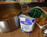 Gombás burgonyaleves recept fázis 2 fotója