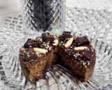 A picture of step 17 of ☕🌍🍫 Italian-Inspired Espresso Almond Mug Cake | Rich Coffee Flavor & Chocolate Almond Topping.