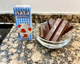 Foto del paso 1 de la receta: Tarta de galletas, chocolate y dulce de leche