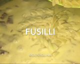 Foto langkah ke 5 dari resep Fusilli Carbonara (Pasta/Spaghetti).