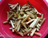 Foto langkah ke 1 dari resep Tumis Sulur Keladi.