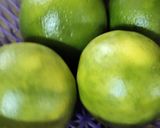 A picture of step 1 of Fresh Sweet lime lemonade.