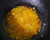 A picture of step 5 of Dal Palak.
