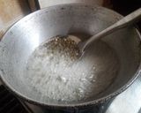 A picture of step 3 of Moong beans dalmoth.