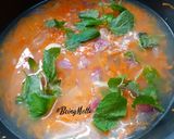 A picture of step 3 of Minty Lentil Soup.