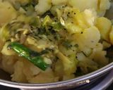 A picture of step 8 of Poori Bhaji(Maharashtrian Style).
