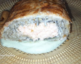 Foto del paso 13 de la receta: Wellington de Salmón con crema de setas