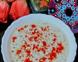A picture of step 3 of Kashmiri Raita.
