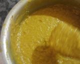 A picture of step 5 of Beef haleem with boil rice.