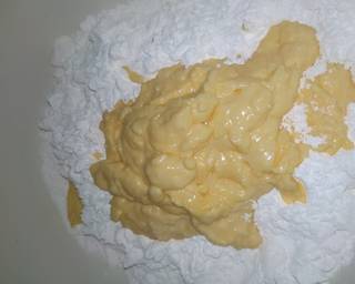 Telur gabus (keju cendol) - Step 3