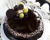 Oreo Cake with Chocolate Ganache langkah memasak 7 foto