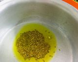 A picture of step 1 of Aloo methi.