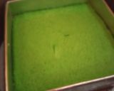 Foto langkah ke 6 dari resep Brownies Lapis Pandan.