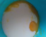 A picture of step 3 of Fluffy blueberry pancakes.