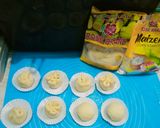Foto langkah ke 9 dari resep Bakpao Isi Selai Coklat (No Mixer).