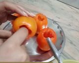 A picture of step 5 of Bharva Tamatar.