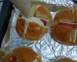 Foto langkah ke 7 dari resep Sausage Korean Garlic Bread - Roti Bawang + Sosis.
