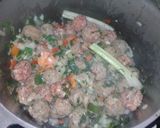 Foto del paso 2 de la receta: Albóndigas con fideos y tuco
