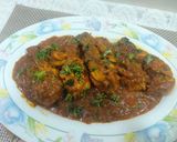 A picture of step 7 of Chatpata Chicken leg masala.
