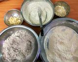 A picture of step 2 of Nankhatai.