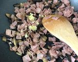 Sonkás gombás spenótos tészta recept fázis 1 fotója