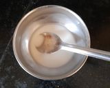 A picture of step 1 of Litchi in Malai Milk.