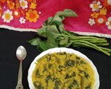A picture of step 4 of Water Spinach Dalia.