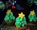 Foto langkah ke 5 dari resep Christmas cupcake, dari putih telur.