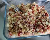 Une image de l'étape 16 de Taboulé aux tomates, légumes, raisins, herbes et épices.
