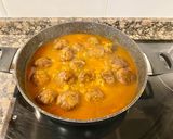 A picture of step 7 of Garden-Style Meatballs – Extra Fluffy.